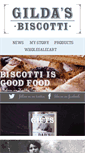 Mobile Screenshot of gildasbiscotti.com